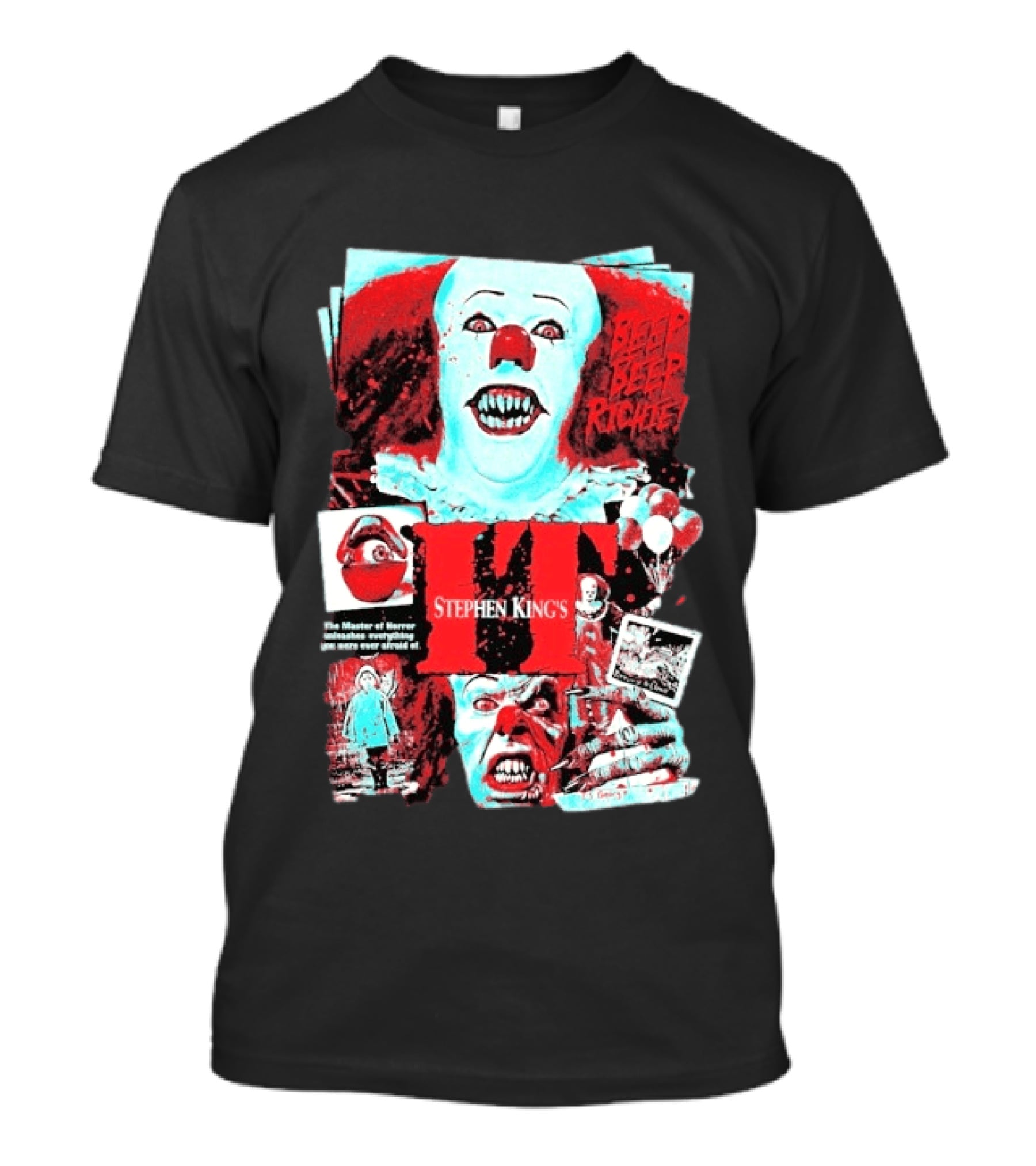 Stephen King's IT Beep Beep Richie Pennywise And Nightmare In Derry T-Shirt