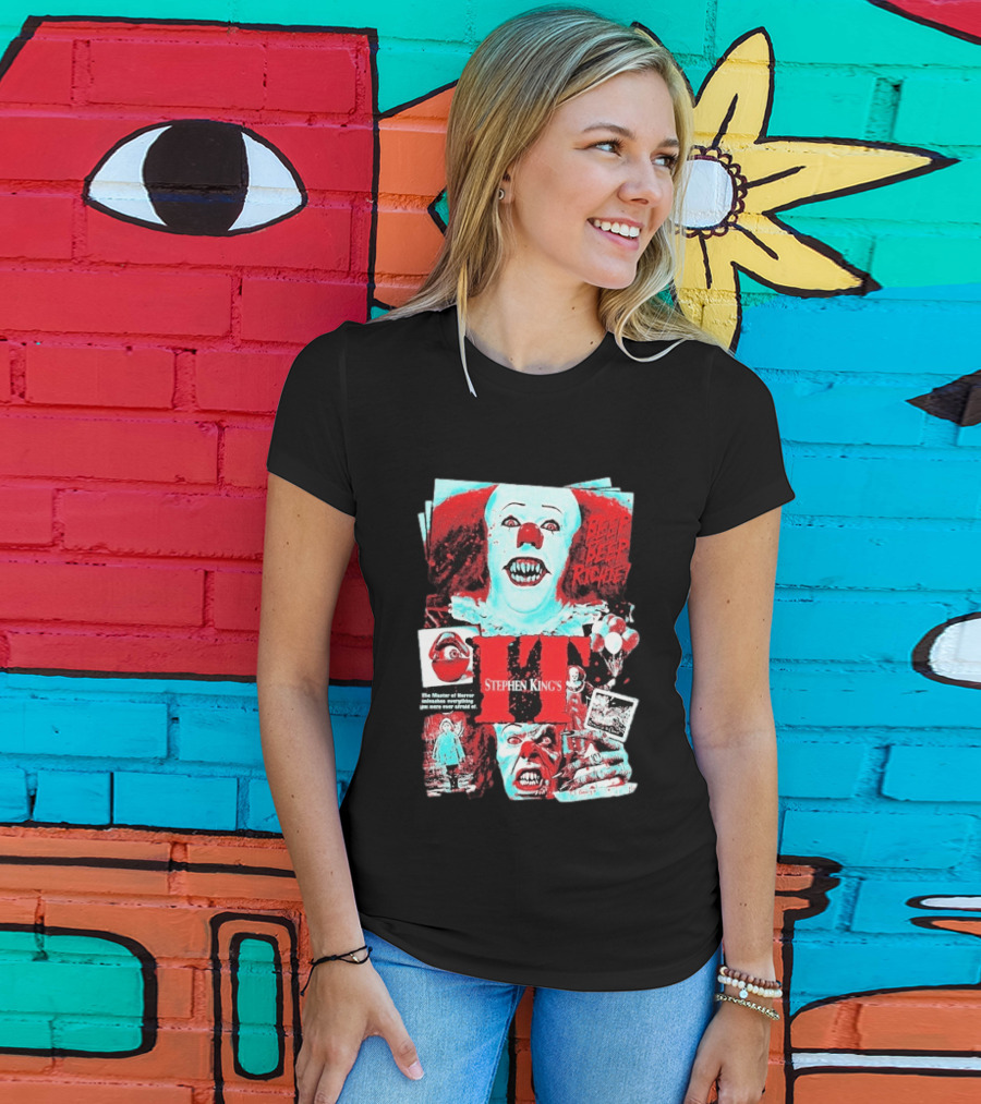 Stephen King's IT Beep Beep Richie Pennywise And Nightmare In Derry T-Shirt