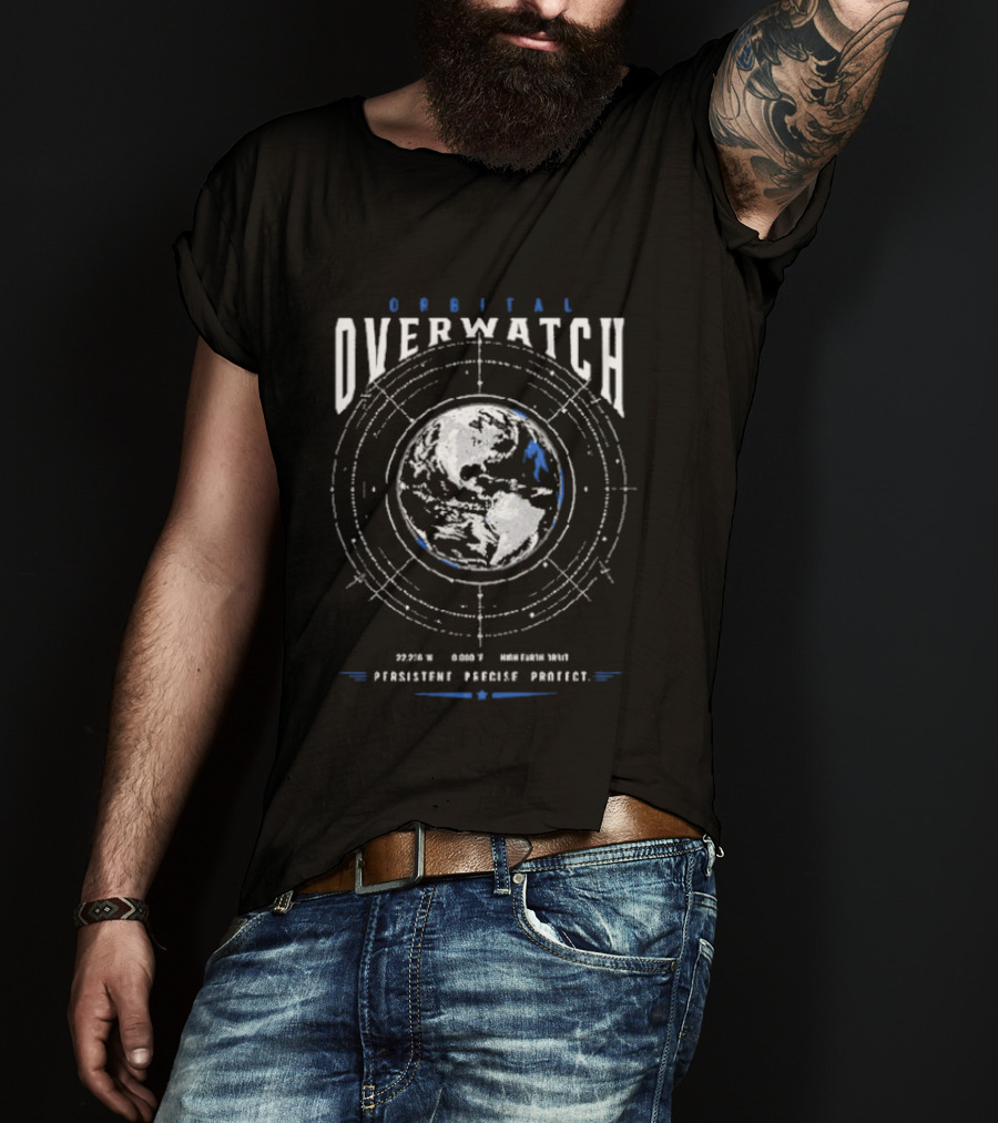 Orbital Over Solum Ad Solum 143 Persistence Defense Protect T-Shirt