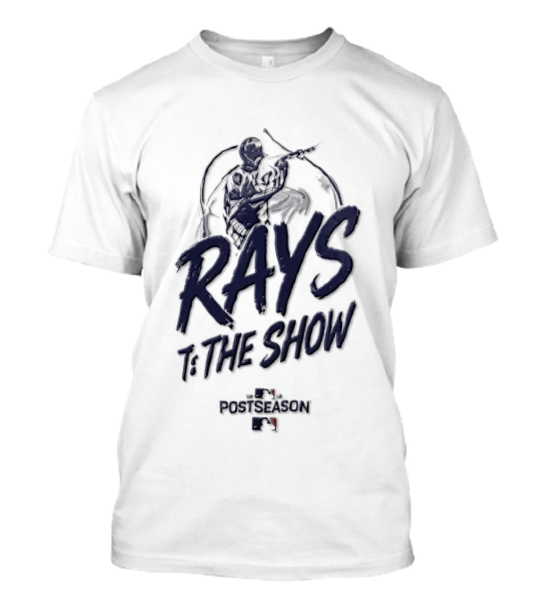 Rays To The Show Postseason Tampa Bay Fan Essentials T-Shirt