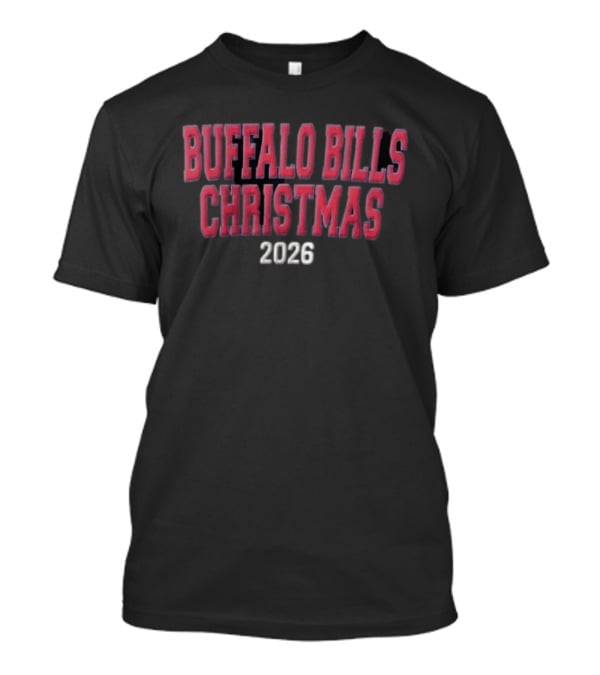 Buffalo Bills Christmas 2026 Football Helmet Tree Santa T-Shirt