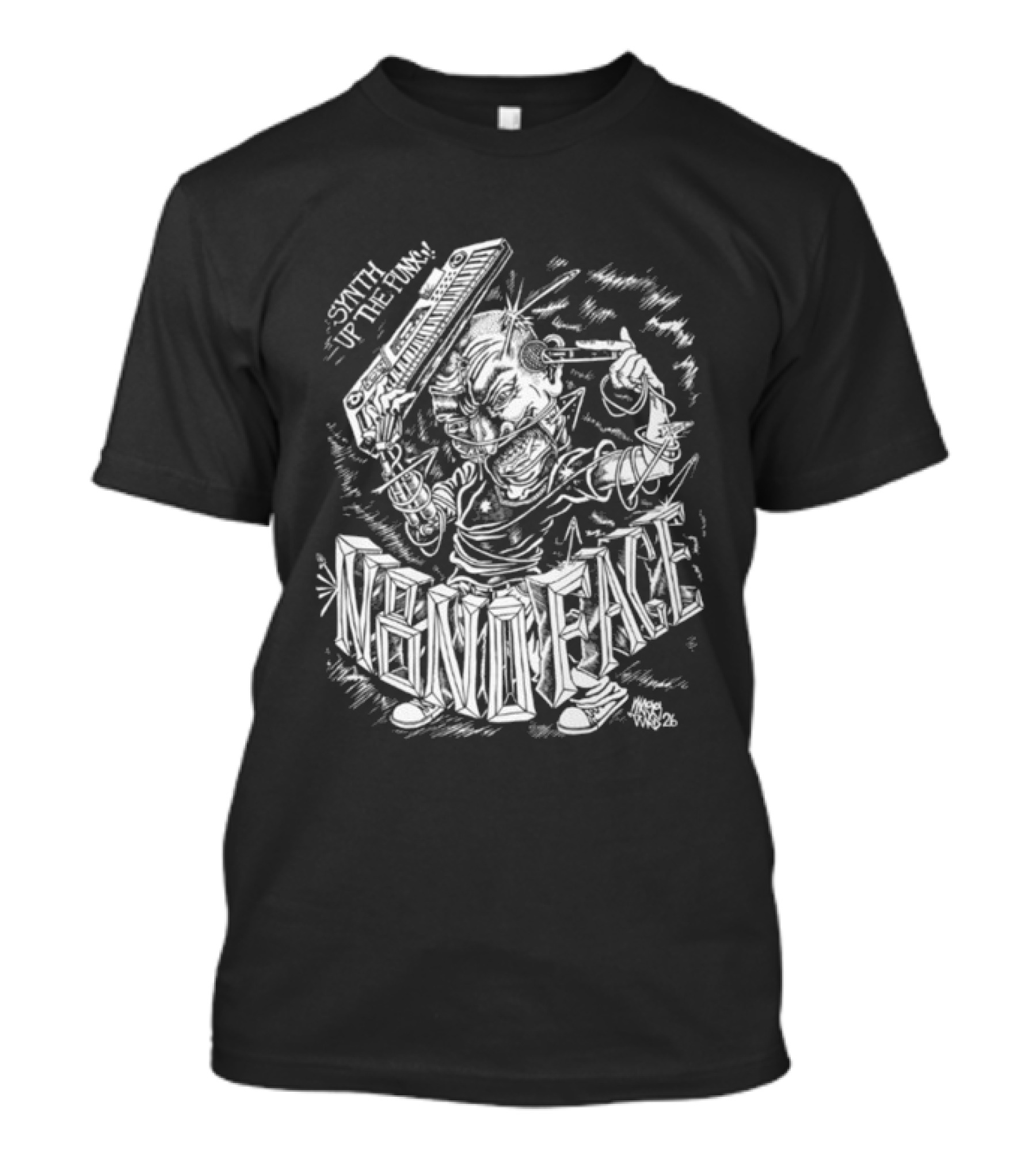 Synth Up The Punx N8noface Store T-Shirt