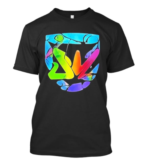 Nice France Riots 2026 Micromania Store Manager Viral Multicolor Abstract T-Shirt