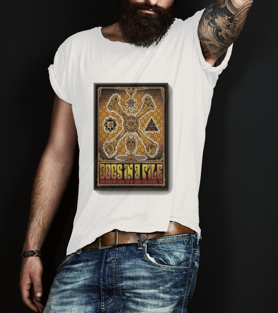 Dogs In A Pile Baltimore MD October 20 22 2026 Tour T-Shirt
