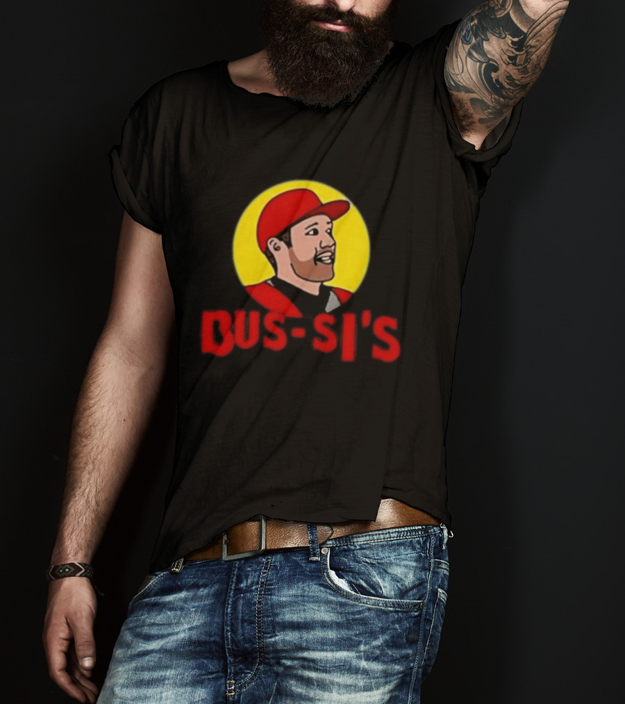 Carolina Hurricanes Bus Si's Red Cap T-Shirt