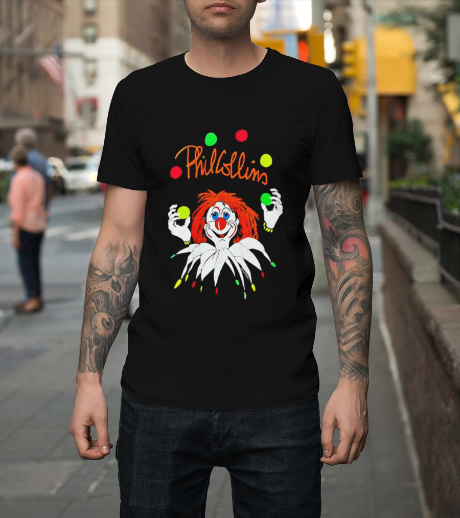 Phil Collins But Seriously Juggling Clown T-Shirt