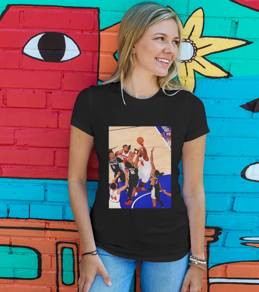 The Putback With OG Knicks Dunking Against Spurs T-Shirt