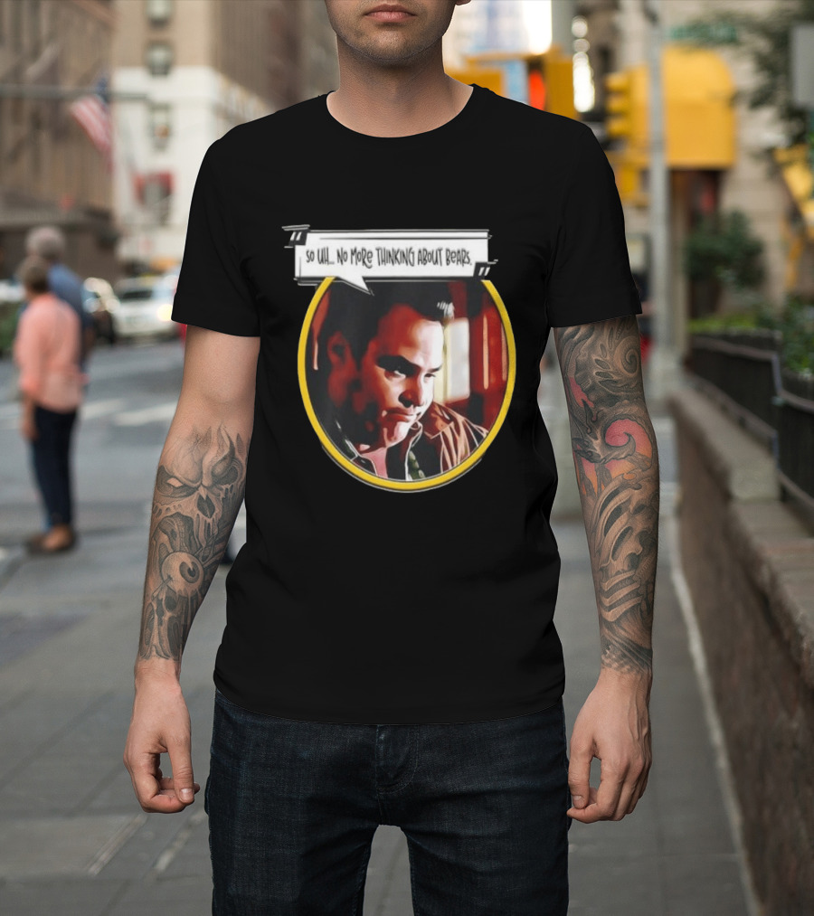 Tony Soprano The Sopranos No More Thinking About Bears HBO Television T-Shirt