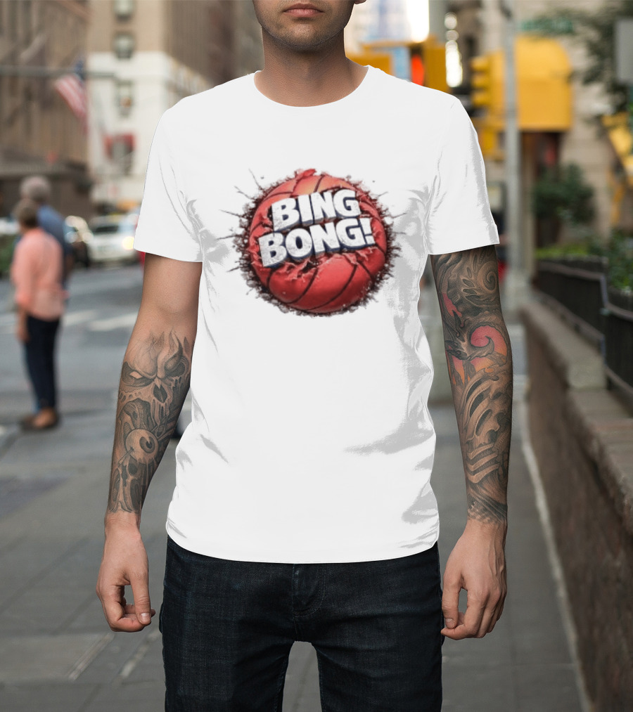 Bing Bong Basketball New York Knicks Fan T-Shirt