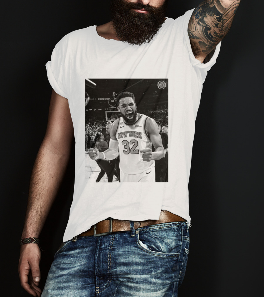Knicks Nation Loud And Proud New York Basketball Karl Anthony Towns Celebration T-Shirt