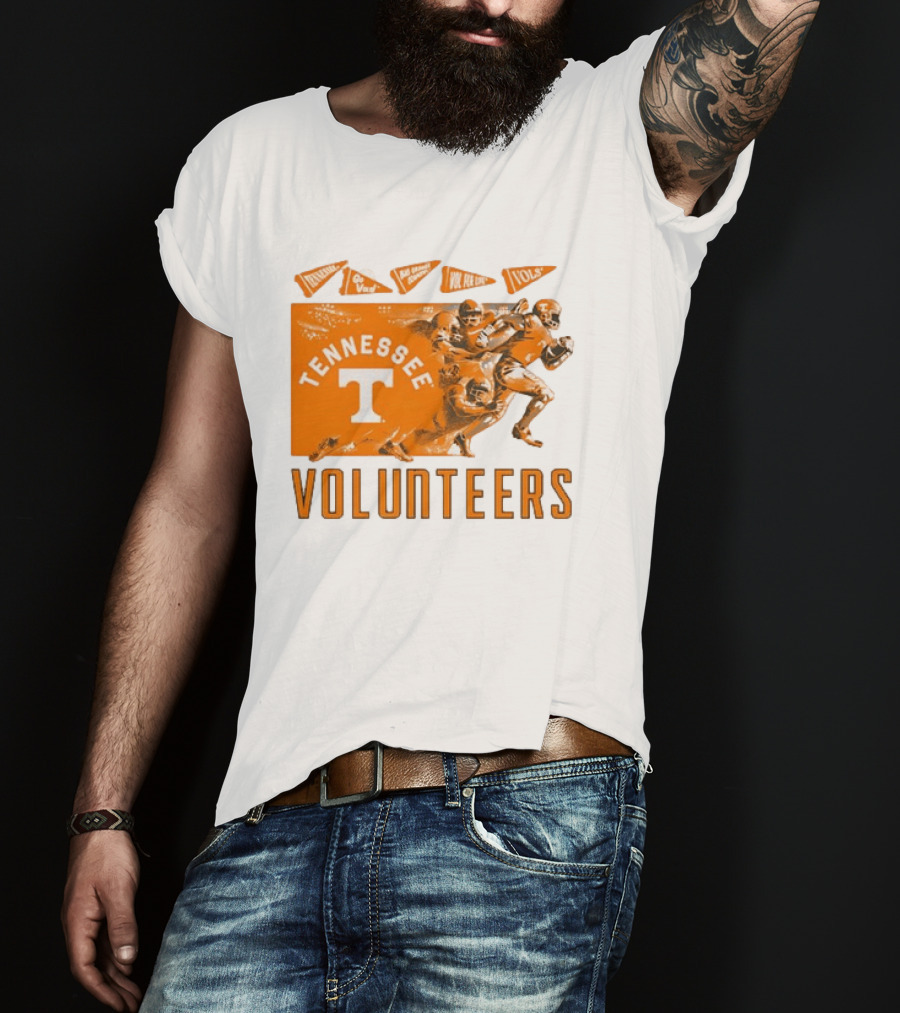 Tennessee Volunteers NCAA Football Go Vols Big Orange Country Vol For Life T-Shirt