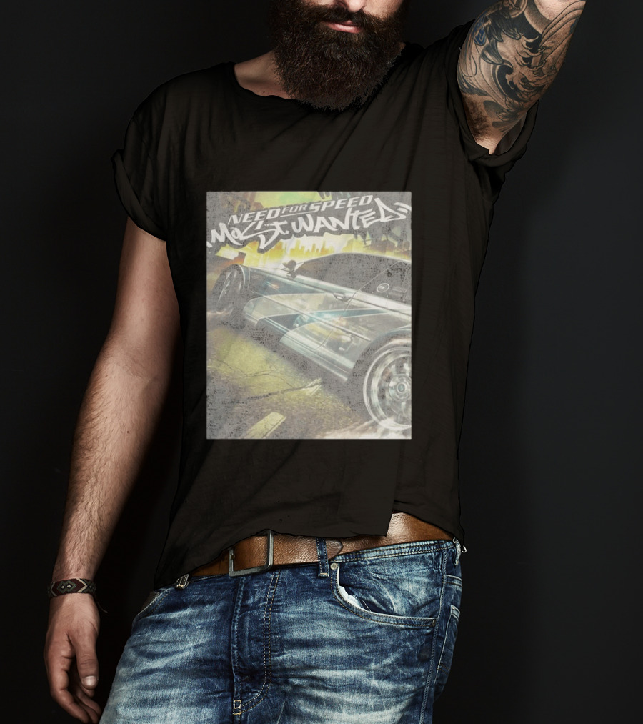 Need For Speed Most Wanted Racing Car Game T-Shirt