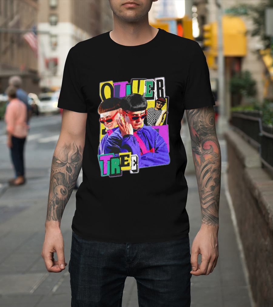 Oliver Tree 1993 2026 Memorial Collage With Retro Sunglasses T-Shirt