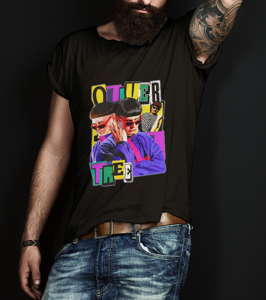 Oliver Tree 1993 2026 Memorial Collage With Retro Sunglasses T-Shirt