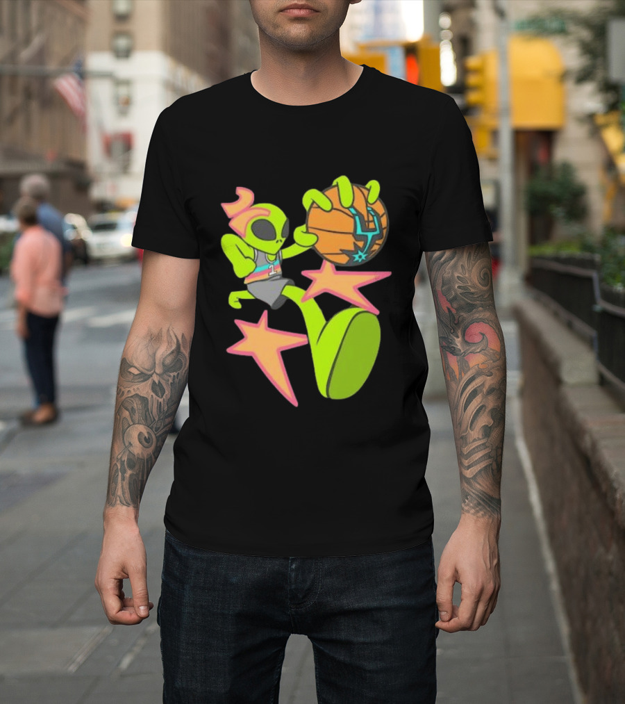 Victor Wembanyama Alien San Antonio Spurs 1 Basketball Star T-Shirt