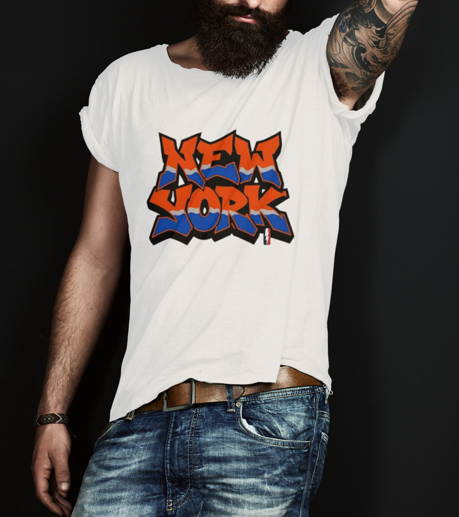 New York Knicks Grateful Dead Steal Your Face Mashup Band Tour Sports T-Shirt