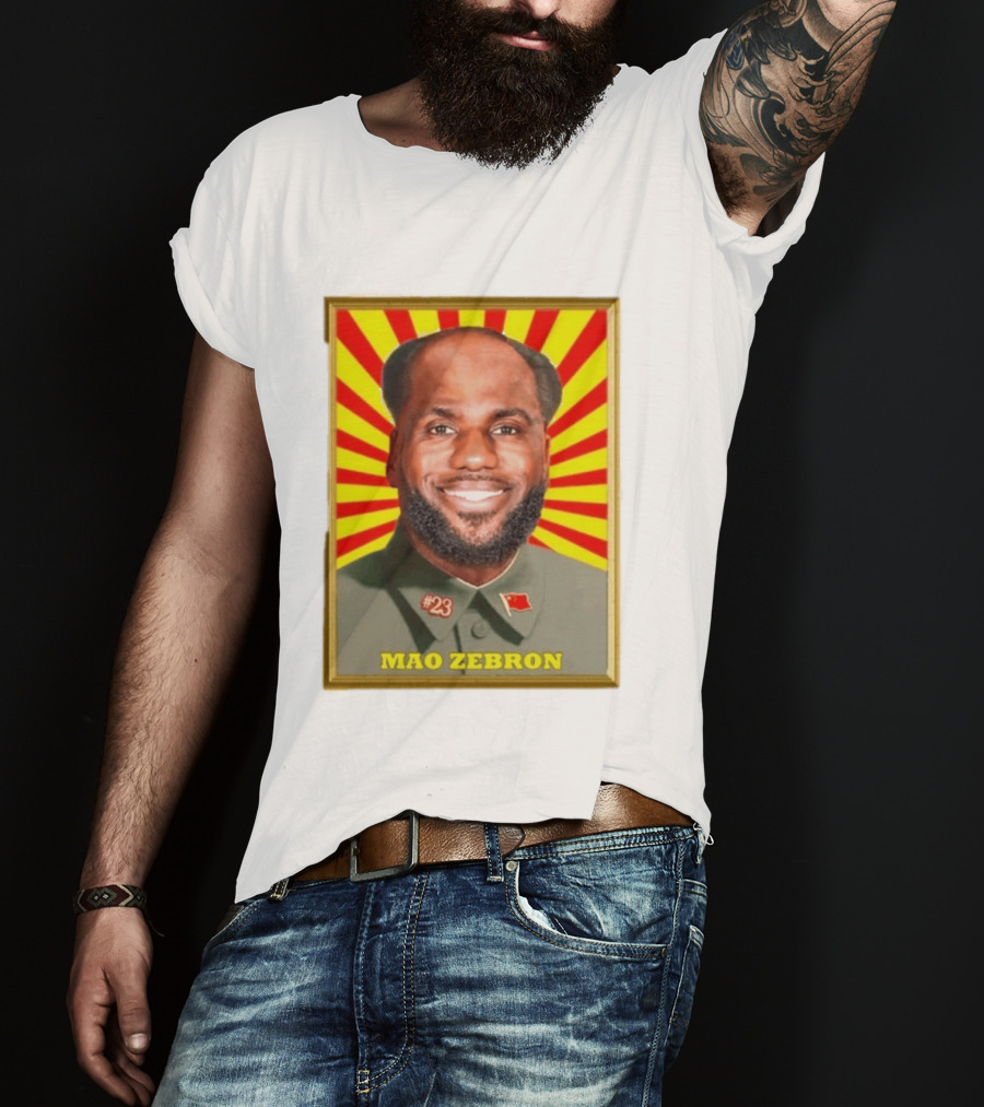 Mao Zebron #23 Lebron James Meme T-Shirt