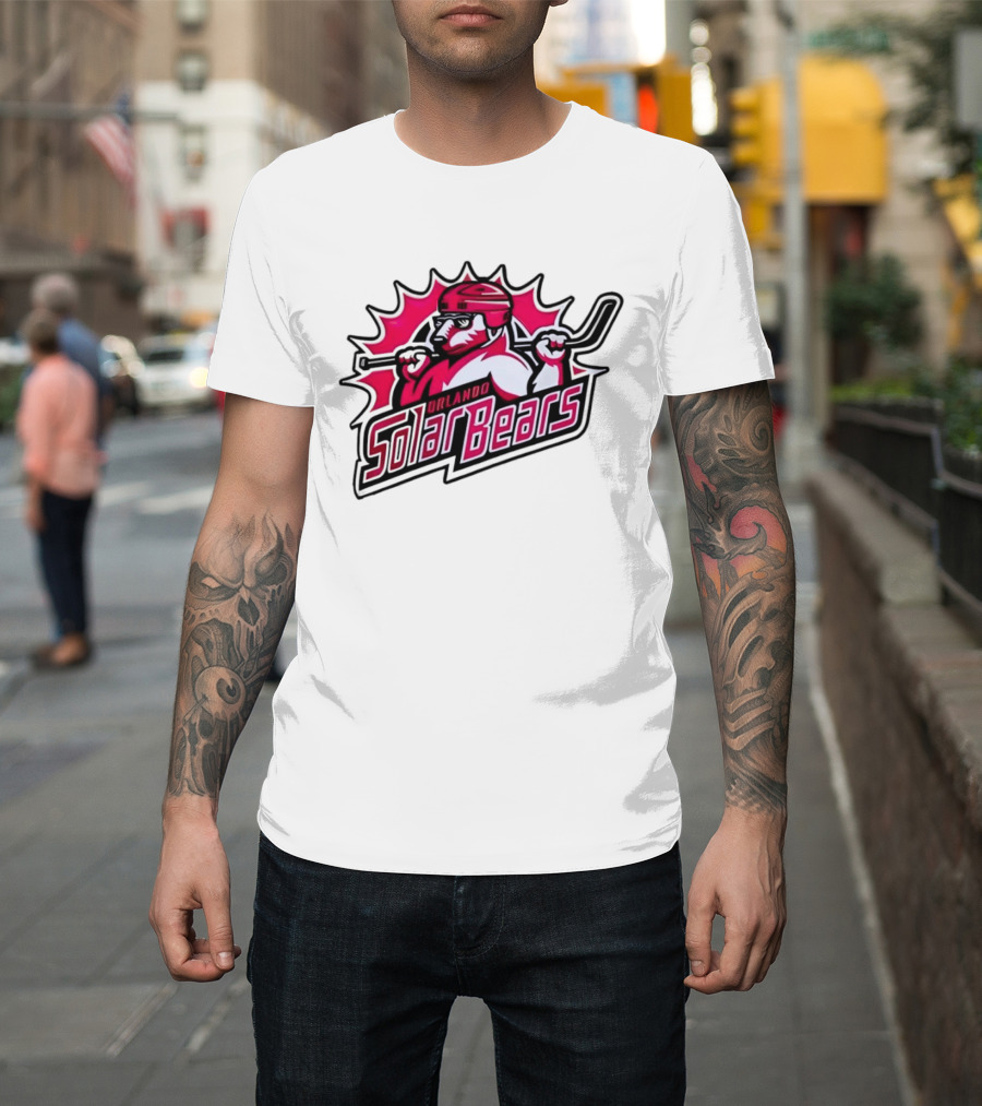 Orlando Solar Bears Pink Whitney Special Edition Hockey T-Shirt