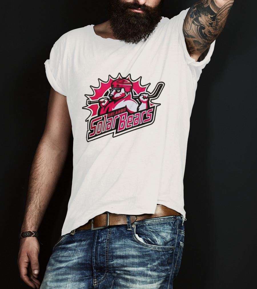 Orlando Solar Bears Pink Whitney Special Edition Hockey T-Shirt