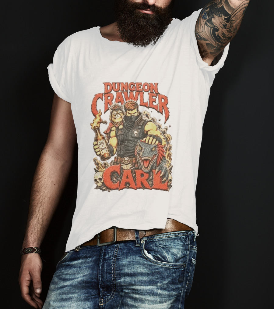 Dungeon Crawler Carl Princess Donut And Mongo You Will Not Break Me T-Shirt