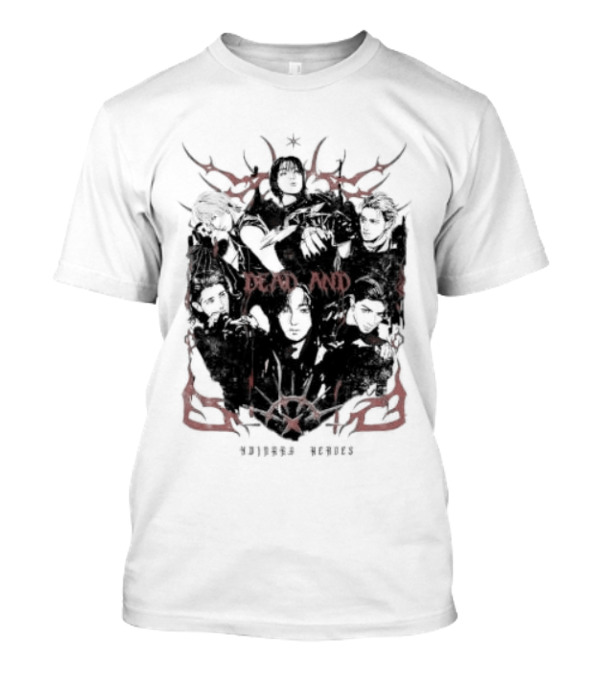 Xdinary Heroes Dead And Ordinary Heroes Dark Red Symbolic T-Shirt