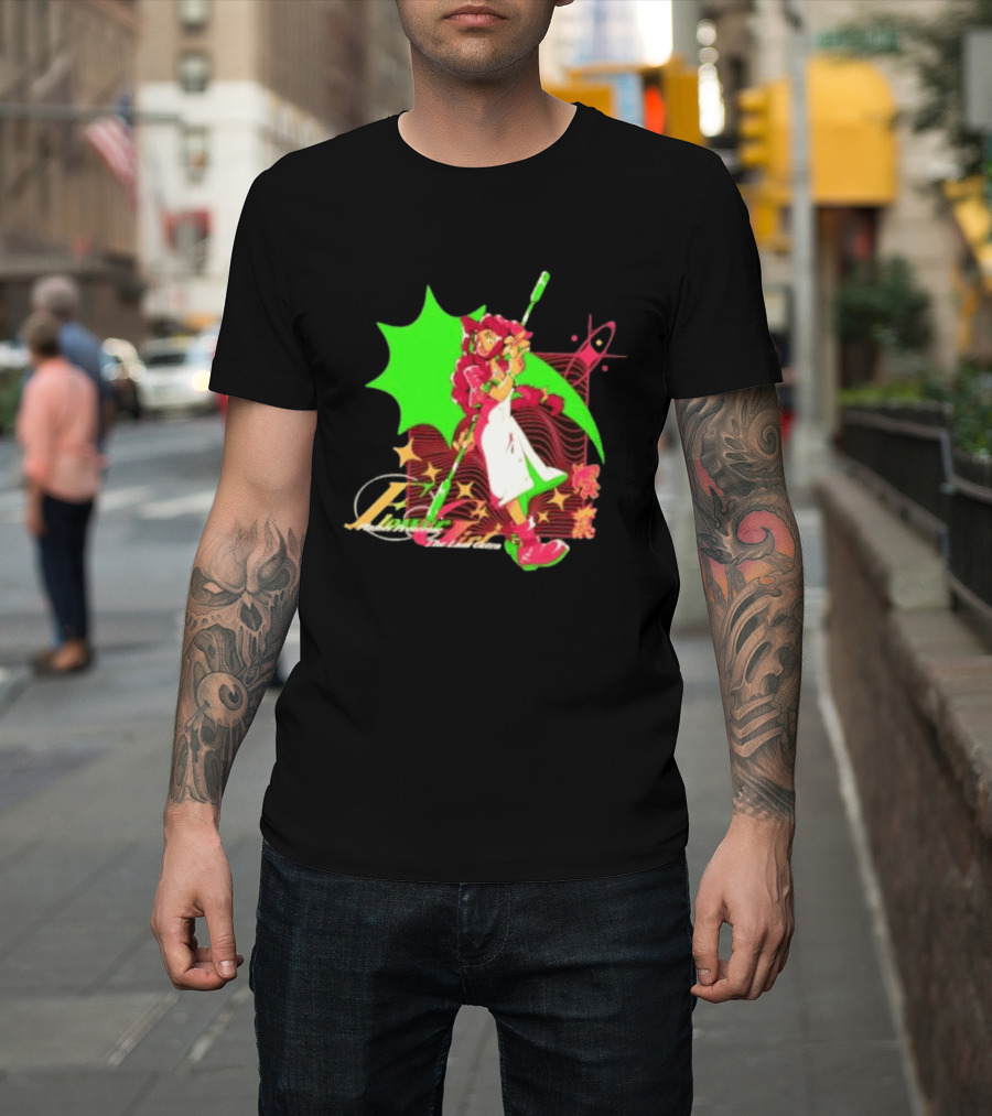 Aerith Gainsborough Final Fantasy VII Flower Girl Planet Protector Last Cetra Fantasy Art Nouveau T-Shirt