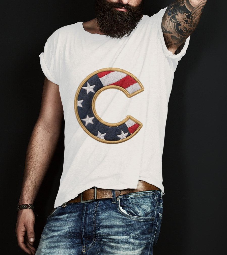 2026 Cubs Patriotic Independence Day Hats Stars And Stripes T-Shirt