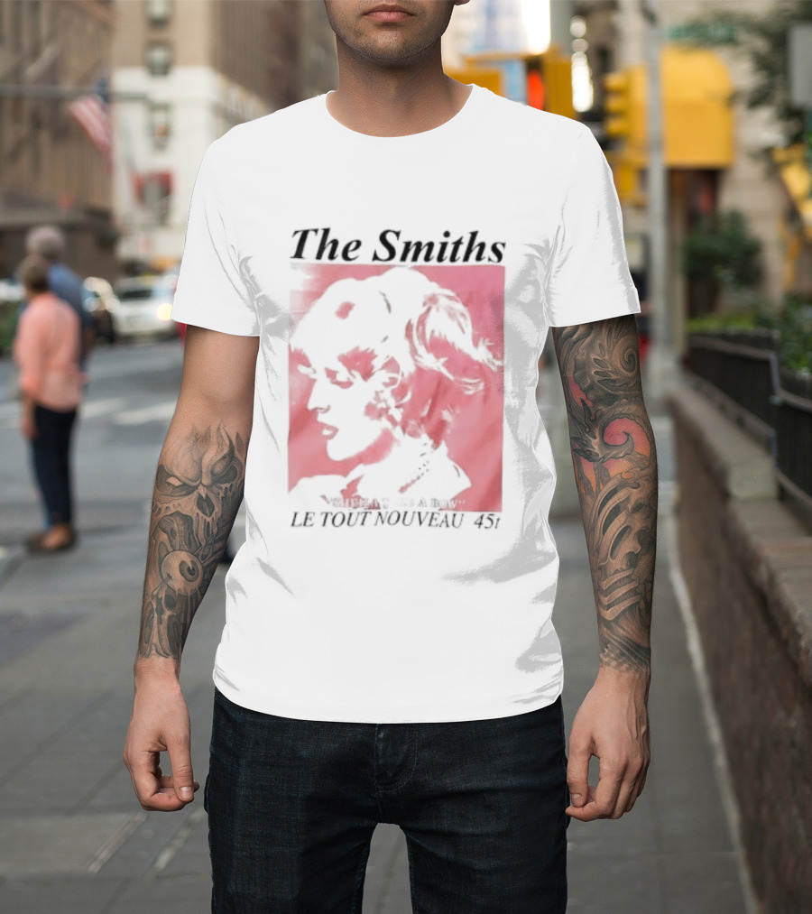 The Smiths Le Tout Nouveau 45T Red Art Music T-Shirt