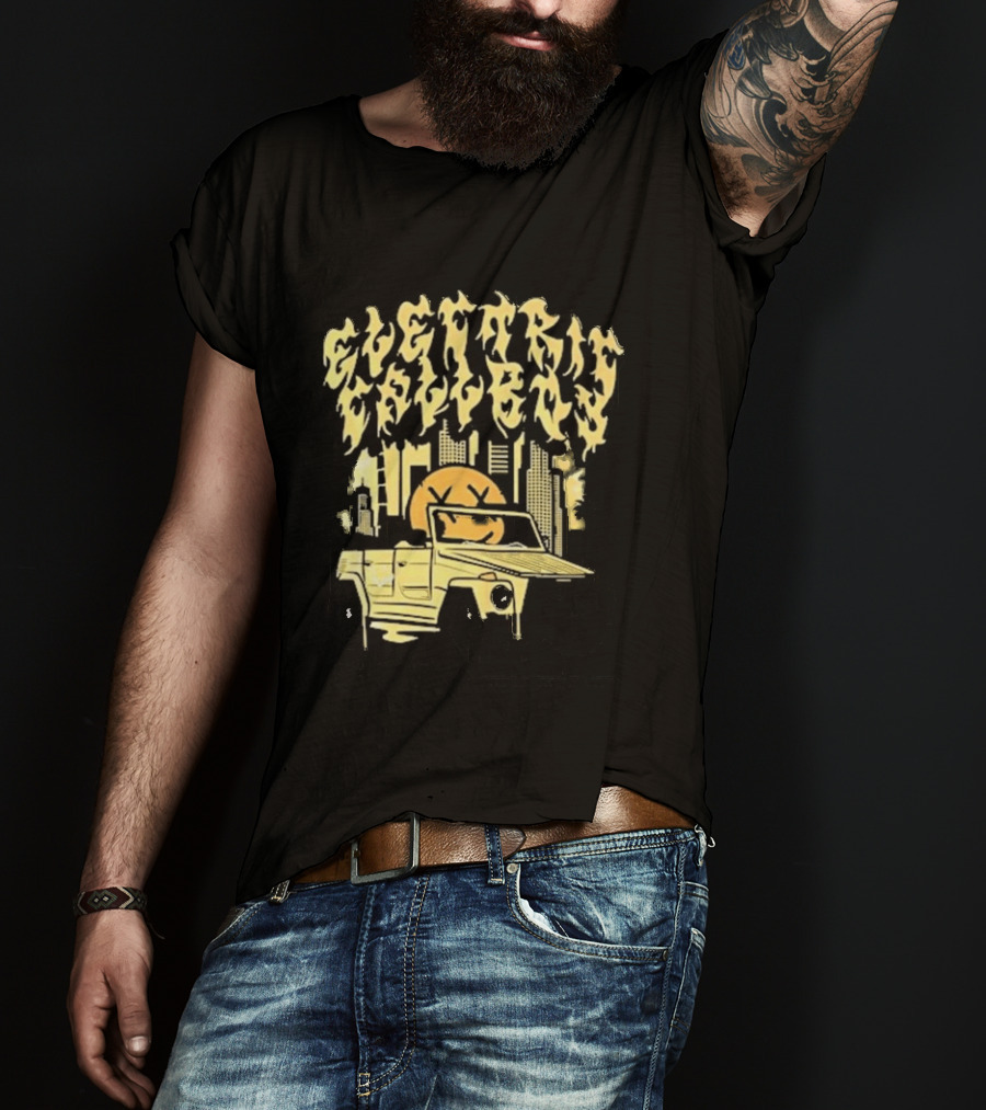 Electric Callboy Let The Good Times Roll Just Cruisin Urban Cityscape Vibes T-Shirt