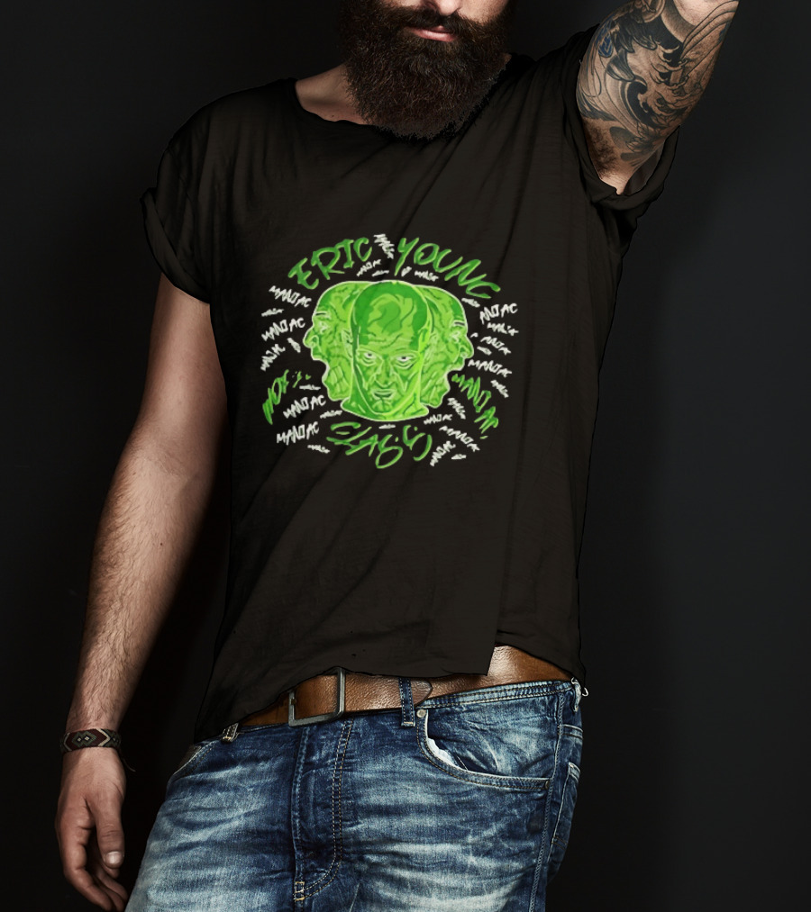 Eric Young Maniac Multiface World Class Green T-Shirt