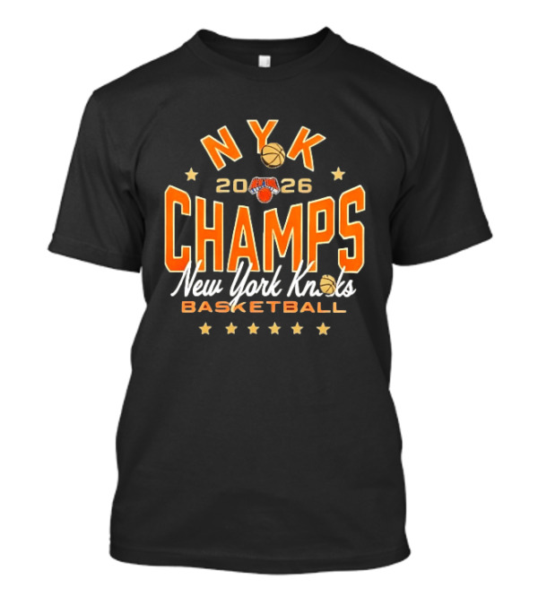NYK 2026 Champs New York Knocks Basketball T-Shirt