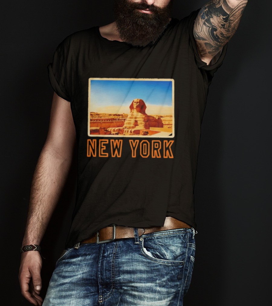 New York Humor Great Sphinx Of Giza Egypt Landmark T-Shirt