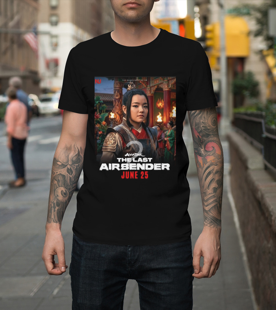 The Games Must Go On Avatar The Last Airbender June 25 2026 Netflix Series T-Shirt