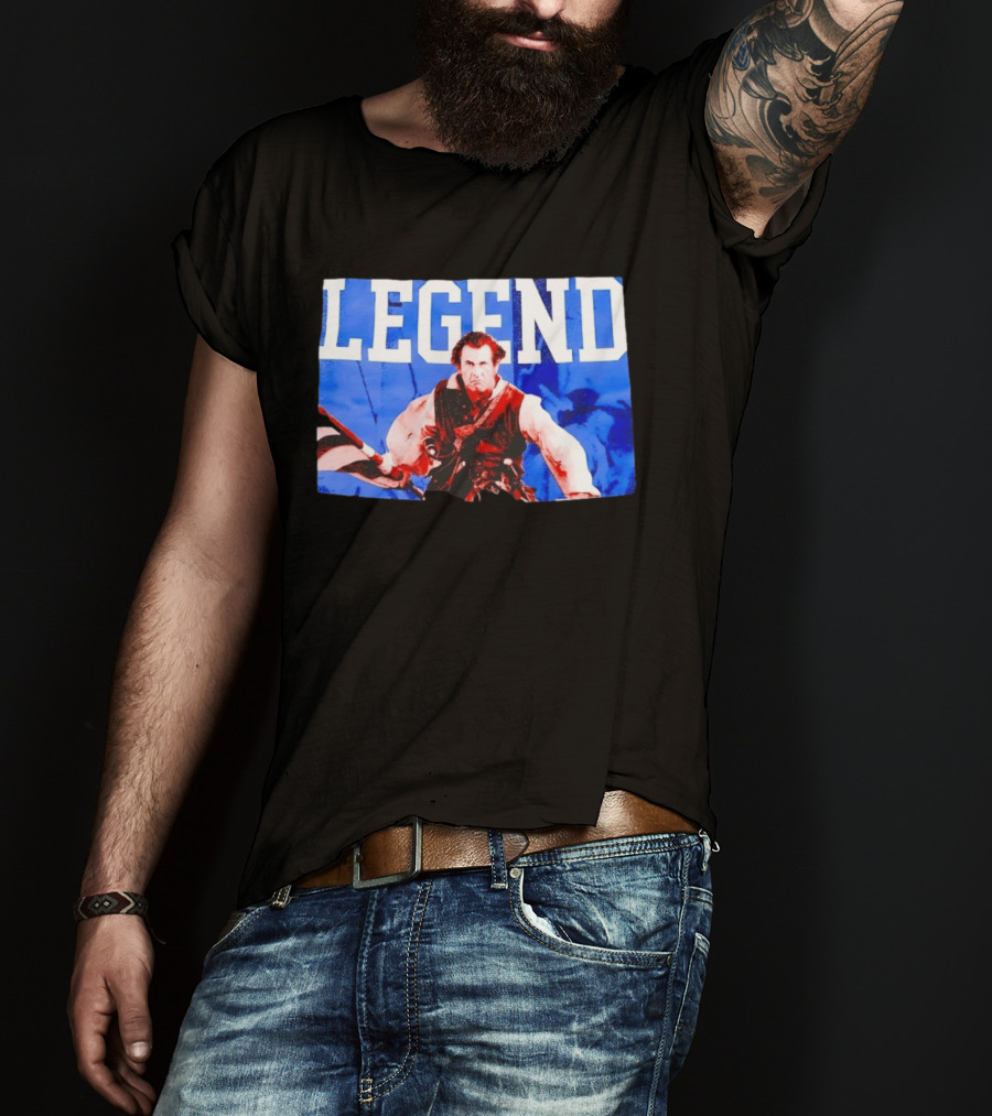 Legend Mel Gibson 2000 Film The Patriot T-Shirt