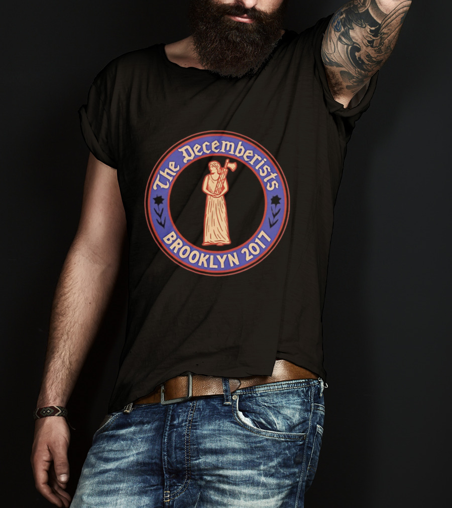 The Decemberists Brooklyn 2017 Tour T-Shirt