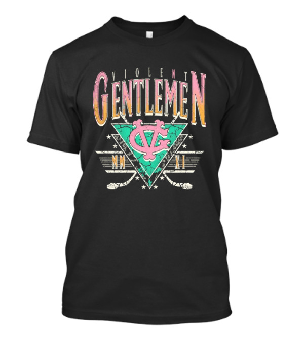 Violent Gentlemen MM XI Hockey VC Triangle Sticks T-Shirt
