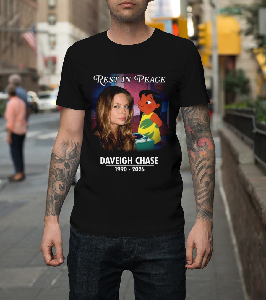 Rest In Peace Daveigh Chase 1990 2026 Lilo T-Shirt