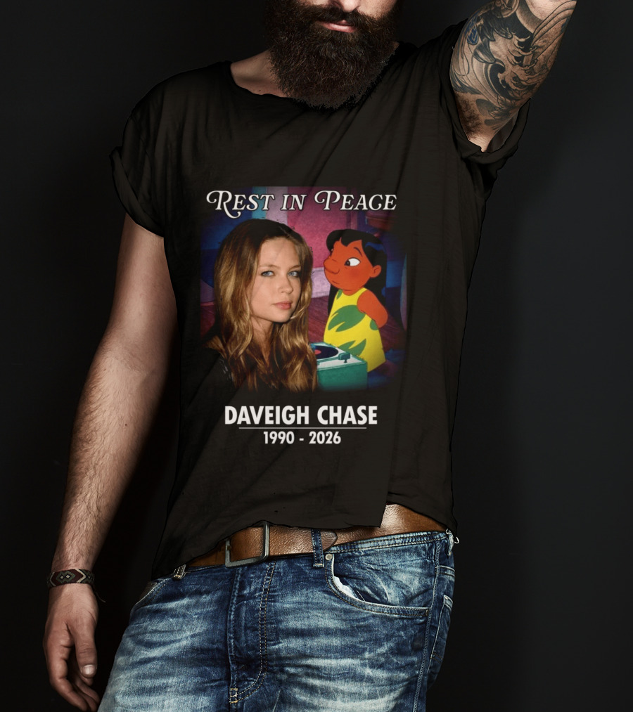 Rest In Peace Daveigh Chase 1990 2026 Lilo T-Shirt