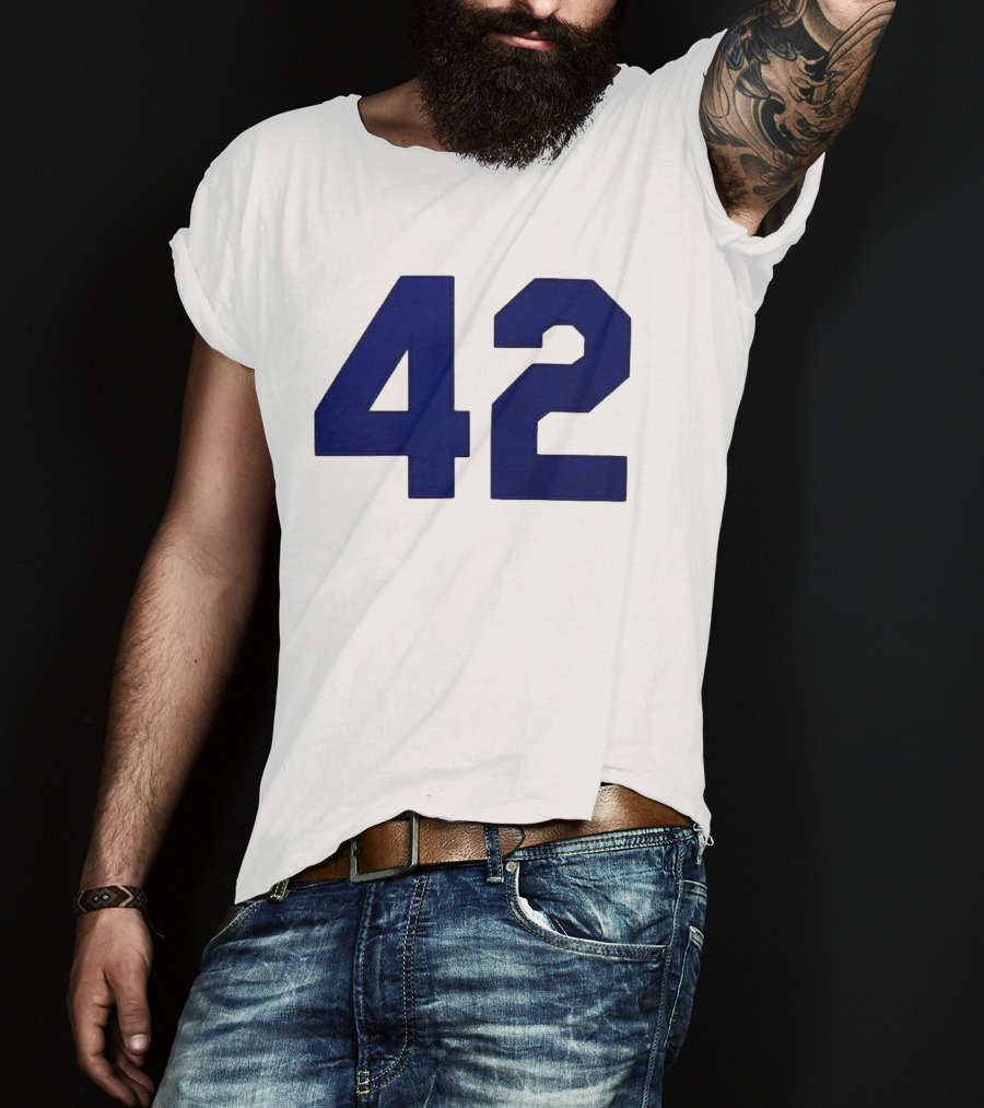 Jackie Robinson 42 Fear Of God Collection T-Shirt