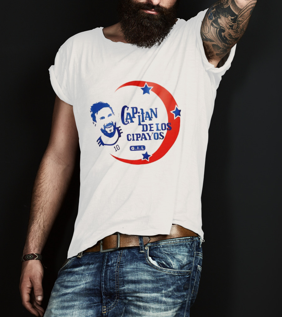 Capitan De Los Cipayos 10 Gelb T-Shirt