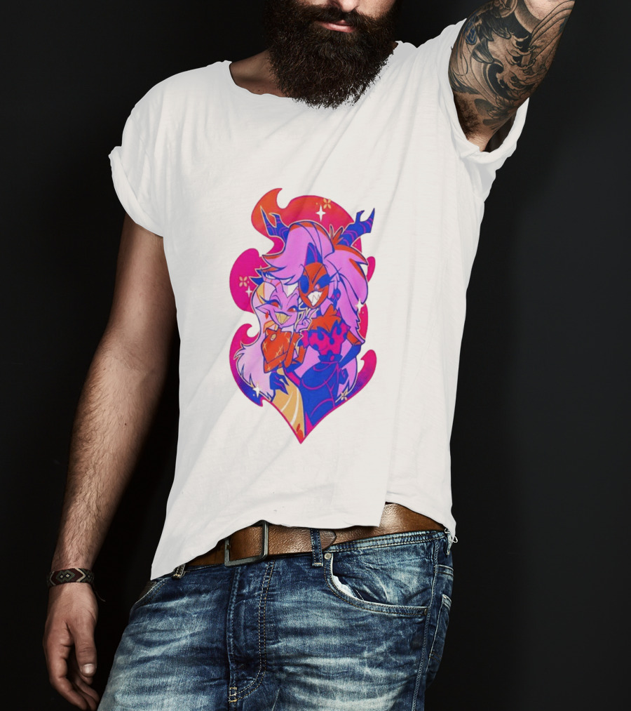 Mrs Mayberry And Martha Pride 2025 Vibrant Cartoon Duo With Pink And Purple Aesthetic T-Shirt