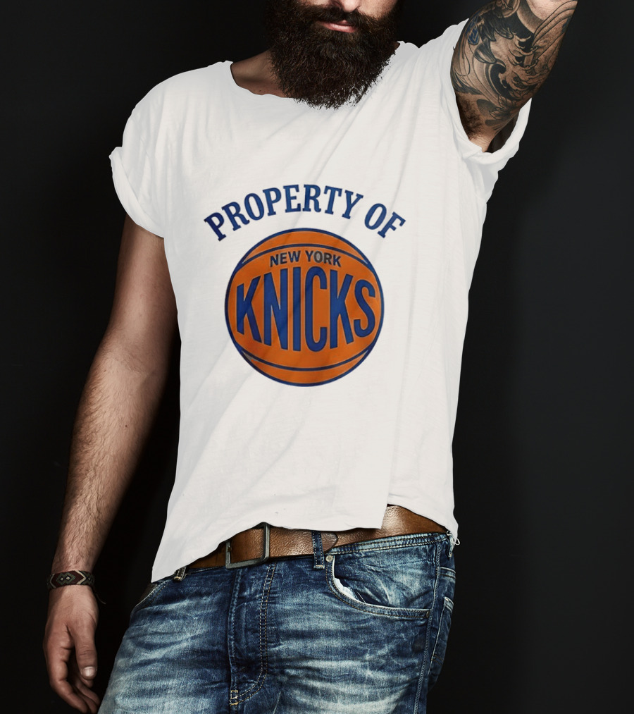 Property Of New York Knicks Basketball T-Shirt