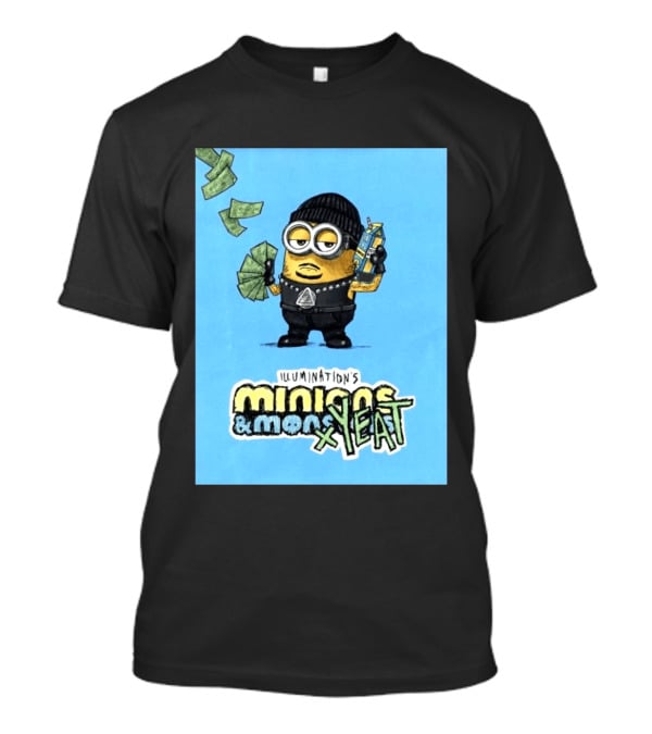 Illumination's Minions & Minions X Yeat Million Dollar Minion T-Shirt