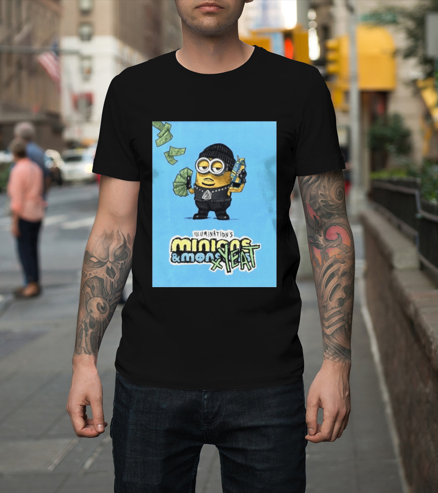 Illumination's Minions & Minions X Yeat Million Dollar Minion T-Shirt