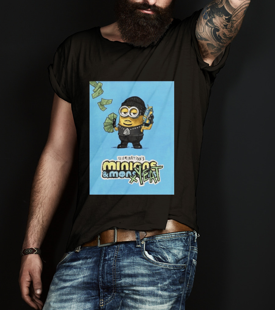 Illumination's Minions & Minions X Yeat Million Dollar Minion T-Shirt