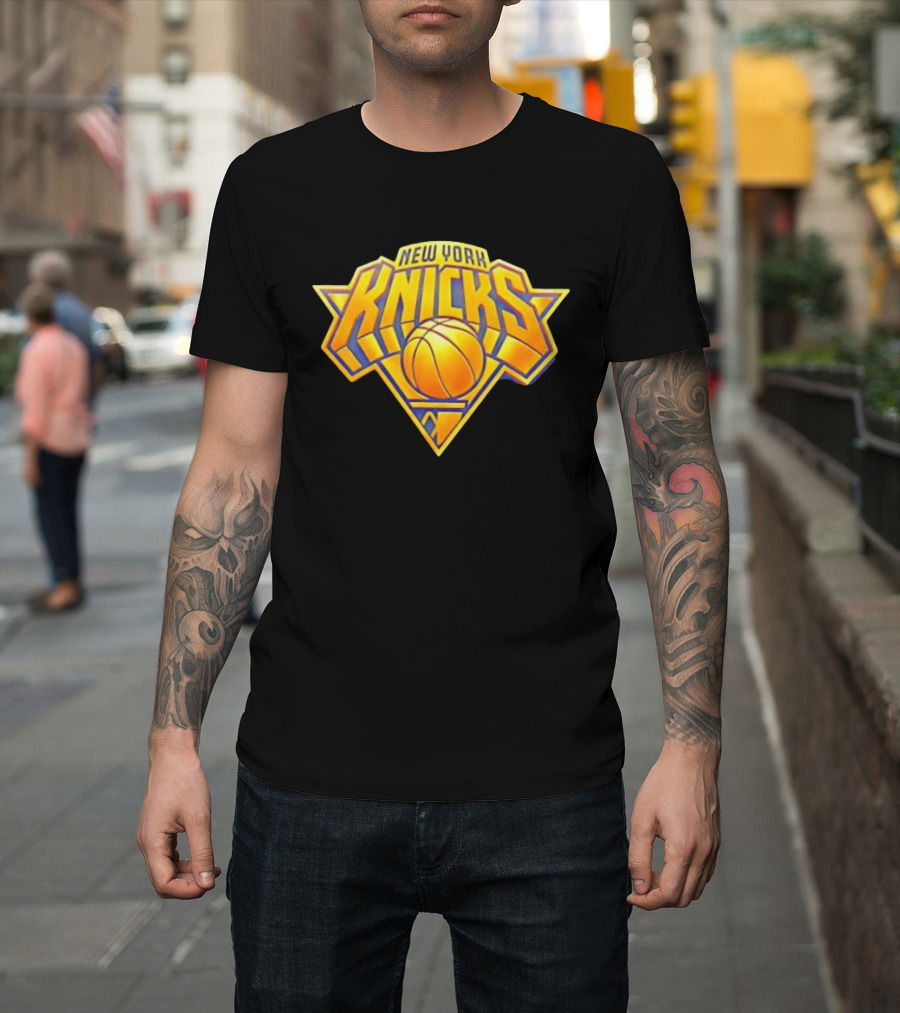 New York Knicks Basketball Golden Team T-Shirt