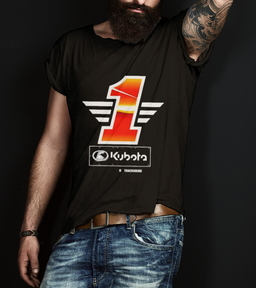 Ross Chastain Kubota Trackhouse Racing 1 NASCAR T-Shirt