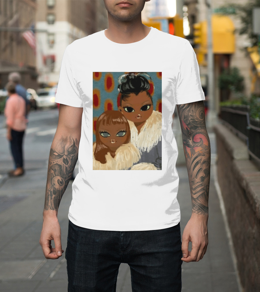 Bratz Dolls Cloe Yasmin Fashion Iconic Style Fur Outfits T-Shirt