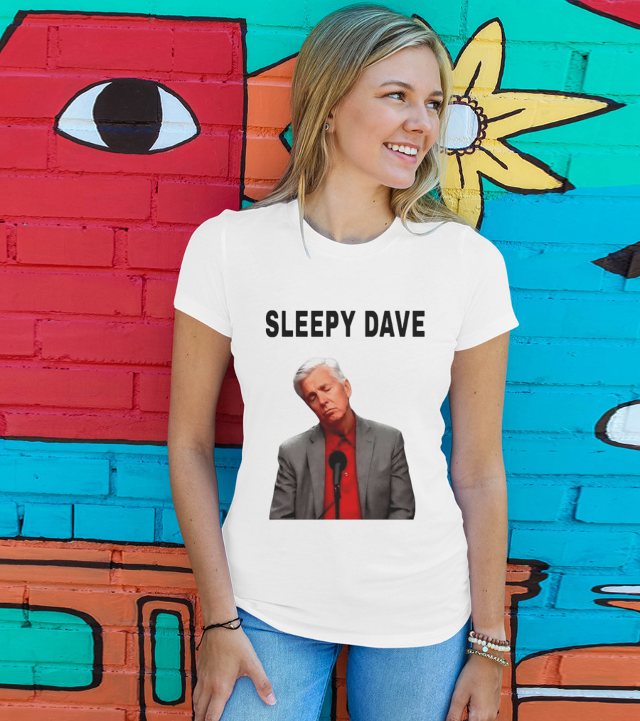Sleepy Dave Dave Dombrowski Meme T-Shirt