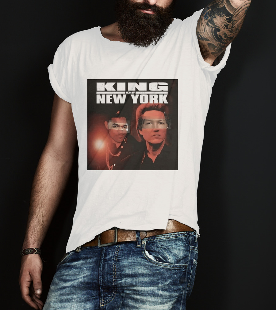 King Of New York Knicks Retro Movie T-Shirt